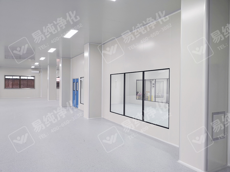 整體工程采用手工板裝修改造，吊頂采用手工單玻鎂凈化板，墻體采用手工巖棉板.jpg